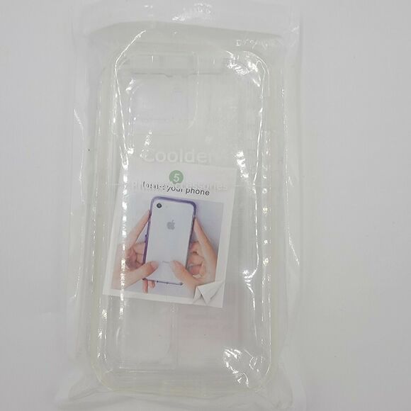 I Phone 12 Pro Max Hybrid CLEAR Phone Case, Compatible With 12 Promax 6.7 - Picture 1 of 4